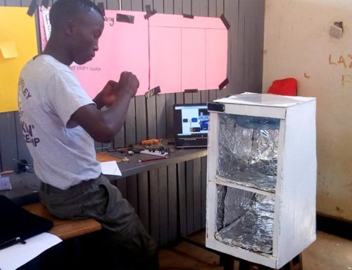 Ugandan students prototype device to cut food waste