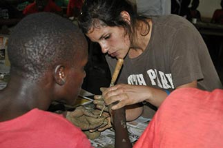 Amy, Volunteer with Oysters & Pearls