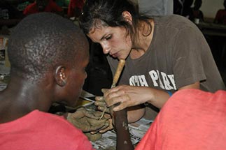 Amy, Volunteer with Oysters & Pearls