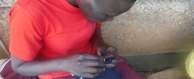 Learning to sew